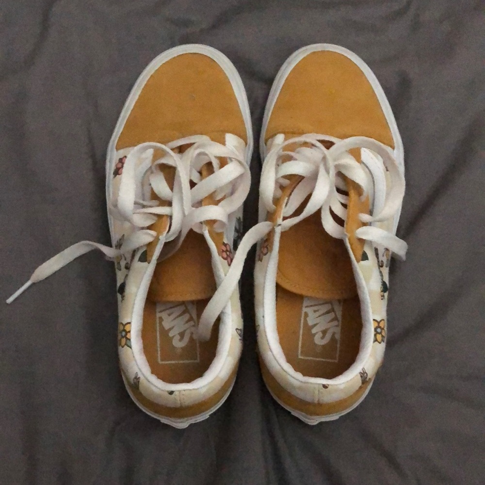 Yellow Flower Vans